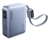 Powerbank UGREEN Powerbank 10000mAh PB584 USB + USB-C 33W wbudowany kabel